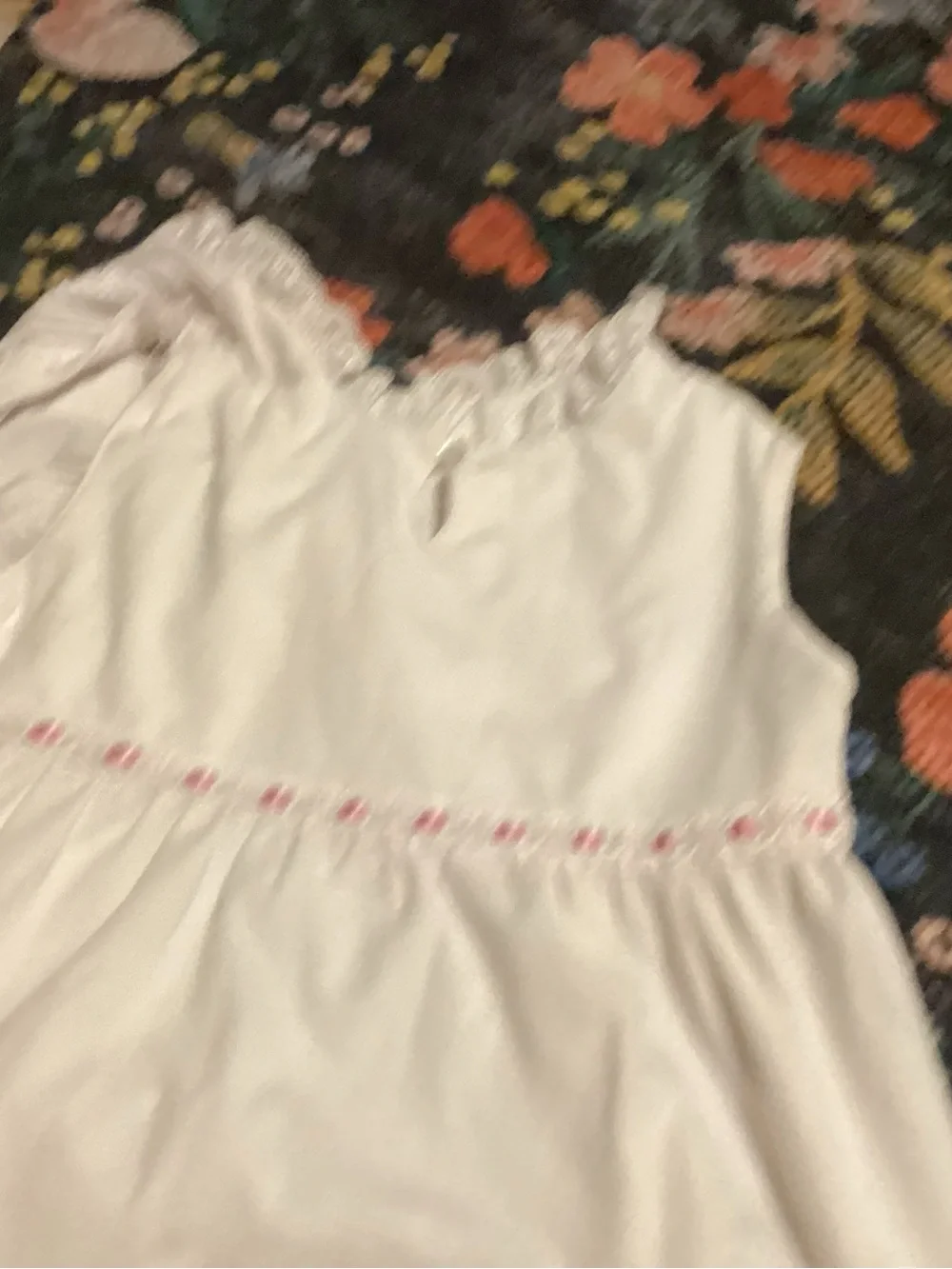 American Girl white sleeveless